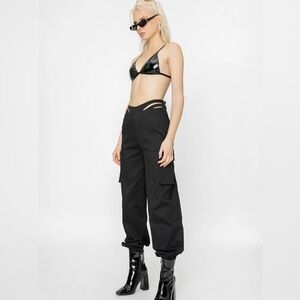 I.Am.Gia. Zane Cargo Pants Medium - High Waist Cut Out